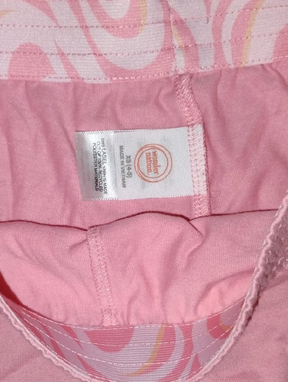 Girls 4/5 Mixed Clothing Bundle with Pink, Green, Gray, White Pieces